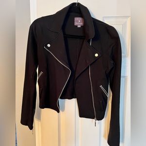 Black casual, light jacket